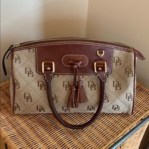Dooney and Bourke Medium Domed Satchel w/tassel